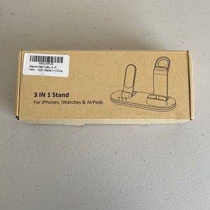 3 in 1 iPhone,Apple Watch, & AirPods Charging Stand